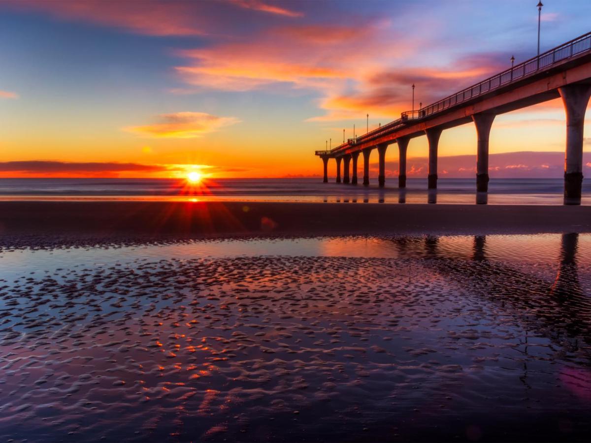Coastal City Retreat - New Brighton Accommodation Christchurch Dış mekan fotoğraf